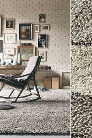 Χαλί Gravel Mix 68209 White - Grey Brink &amp; Campman 140X200cm