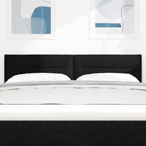 vidaXL Κεφαλάρι LED Γραμμών Σχεδίου Μαύρο 80 εκ Ύφασμα