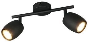 Φωτιστικό Σποτ Reality Lighting -RL NANCY R86262032 Μαύρο Ματ (Black Mat)
