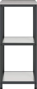 vidaXL Ράφι Κουζίνας HATTEM Ασημί 40 x 50 x 92 εκ Ατσάλι