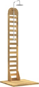 vidaXL Εξωτερικό ντους 225 cm Λευκό