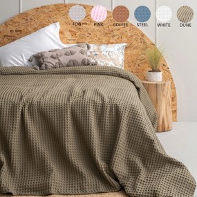 Κουβέρτα Πικέ Μονή (170x240) Palamaiki Marcie Γκρι