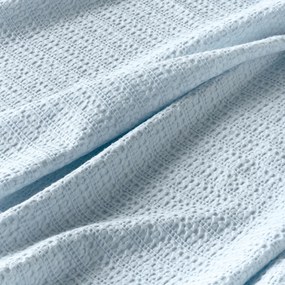 Κουβέρτα Πικέ Μονή (160x240) Kentia Loft Emery 19 Baby Blue