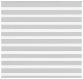 vidaXL Ζέβρα τυφλή Ανοιχτό Γκρι Πλάτος υφάσματος 155,9 εκ. Πολυεστέρας