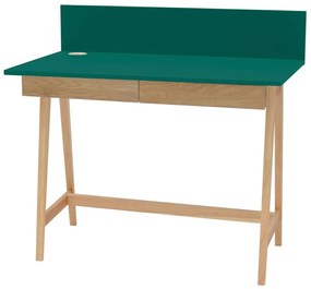 Γραφείο Luka LUKA2DOFASH10 110x50x75cm Natural-Sea Green