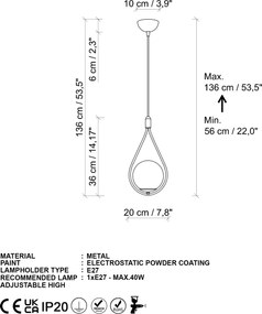 Chandelier Mudonı - Mr - 937 - 1 Gold