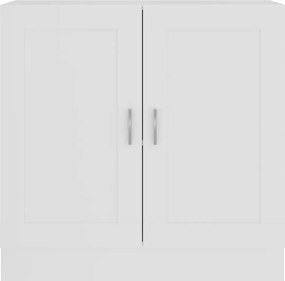 vidaXL Βιβλιοθήκη Λευκή 82,5 x 30,5 x 80 εκ. Επεξεργασμένο Ξύλο