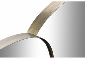 Τοίχο καθρέφτη DKD Home Decor Χαλκός 129 x 6 x 60 cm