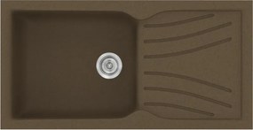 Sanitec Classic 324 (100×50) - Γρανιτένιος νεροχύτης - Granite Rust