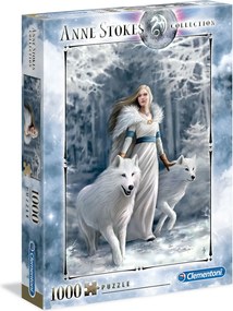 Clementoni Παζλ Anne Stokes Winter Guardians 1000 τμχ