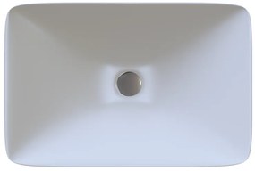 Sanitec Aktis 283 Νιπτήρας Συνθετικός Επικαθήμενος 60,5x38,5x9cm White