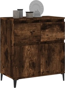 vidaXL Ντουλάπι Καπνιστή Δρυς 60x35x70 εκ. από Επεξεργασμένο Ξύλο