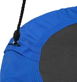 vidaXL Κούνια φωλιά Μπλε 100 x 100 x 180 εκ Πλαστικό
