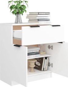 vidaXL Ντουλάπι Λευκό 60 x 30 x 70 εκ. από Επεξεργασμένο Ξύλο
