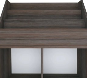 vidaXL Παιδική Ραφιέρα Περ. Γκρι/Sonoma Δρυς 71x30x114εκ Επεξ. Ξύλο