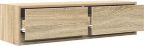 vidaXL Ντουλάπι TV 100 x 31 x 25,5 εκ. Sonoma Δρυς Επεξεργασμένο ξύλο