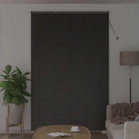 vidaXL Ρολό Παραθύρου με κουρτίνες Άλλο Μαύρο 140 x 220 εκ. Αλουμίνιο