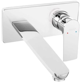 Μπαταρία Νιπτήρος Εντοιχισμού Algeo Square BAQ3PA22 Chrome Ferro Metal