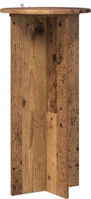 vidaXL Βάση φυτών 2 τεμ. Παλαιωμένο ξύλο 40 x 40 x 80 cm