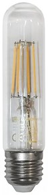 Adeleq Led Λάμπα Cog Σωλήνας Διάφανος L125mm D30mm Ε27 6W Θερμό 13-27301256600