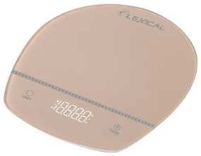 Lexical LKS-4301BR Ψηφιακή Ζυγαριά Κουζίνας 1gr/5kg Καφέ