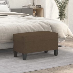 vidaXL Πάγκος Καφέ 70 x 35 x 41 εκ. Υφασμάτινος