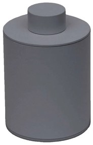 Θήκη Για Βαμβάκι Βαρέως Τύπου 94-163 8x15cm Matte Concrete Grey Pam&Co Stainless Steel