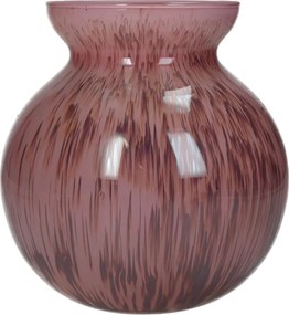 Βάζο ArteLibre Ροζ Γυαλί 15x15x16cm