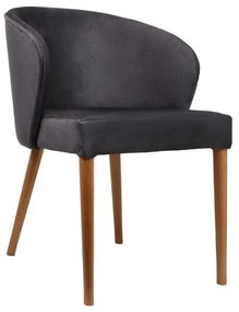 Dining Chair T-8 LUX Fylliana Grey - Golden Sand 57x54x81 cm