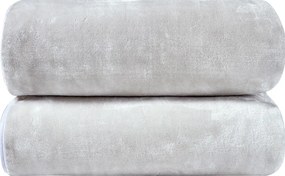 Κουβέρτα Βελουτέ Υπέρδιπλη (240x220) Kentia Loft Notte 00 White