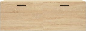 vidaXL Ντουλάπι Τοίχου Sonoma Δρυς 100 x 36,5 x 35 εκ. Επεξεργ. Ξύλο