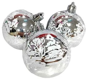 Σετ Χριστουγεννιάτικες Μπάλες 6τμχ - Christmas Balls 6pcs-190235-190235