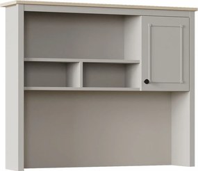 Σύνθεση Γραφείου Γκρι / Δρυς PEDEA 120x26.1x102.2