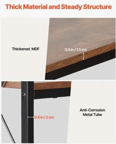 VEVOR 7 Tier Corner Bookshelf Tall Corner Bookcase Storage L-Shaped Organizer