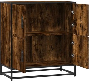 vidaXL Ντουλάπι Καπνιστή Δρυς 68x35x76 εκ. από Επεξεργασμένο Ξύλο