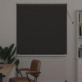 vidaXL Ρολό Παραθύρου με κουρτίνες Άλλο Σκούρο γκρι 135 x 175 cm Αλουμίνιο