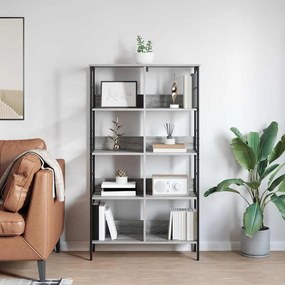 vidaXL Ράφι Βιβλίων Γκρίζο Σονομα 82 x 32 x 144,5 εκ.