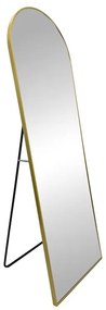 Καθρέπτης Lorens Inart αλουμίνιο σε χρυσή-μαύρη απόχρωση 46x40x150εκ 46x40x150 εκ.