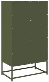 HIGHBOARD ΕΛΑΙΟΠΡΑΣΙΝΟ 68X39X123 CM ΑΤΣΑΛΙ 853372