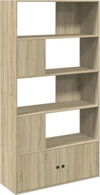 vidaXL Βιβλιοθήκη Sonoma Δρυς 100x36x189 εκ. από Επεξεργασμένο Ξύλο
