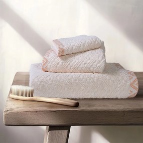 Πετσέτα Cosmos Vanilla Nef-Nef Homeware Σώματος 70x140cm 100% Βαμβάκι