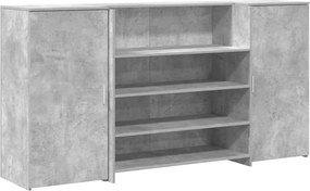 vidaXL Γραφείο υποδοχής 200x50x103,5 εκ. Επεξεργασμένο Ξύλο