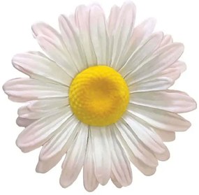 Τεχνητή Κρεμαστή Μαργαρίτα 00-23859-30-3 Φ30x9cm Somon-Ecru Marhome Ύφασμα,Πλαστικό