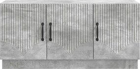 vidaXL Ντουλάπι TV 99 x 34,5 x 47 cm Γκρι Σκυροδέματος