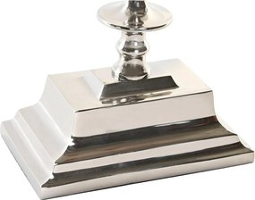 Bordklokke DKD Home Decor Ασημί