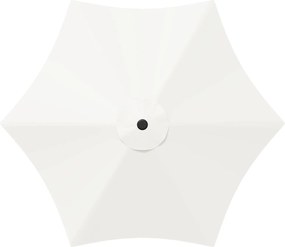 vidaXL Ομπρέλα Κήπου 300 x 300 cm Πολυεστέρας Ορθογώνιος Κρεμ