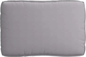 vidaXL Μαξιλάρι Γκρι 120 x 80 x 12 cm Ύφασμα Όξφορντ