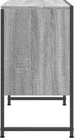 vidaXL Ντουλάπι Μπάνιου Νιπτήρα Γκρι Sonoma 80 x 33 x 60εκ. Επεξ. Ξύλο