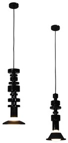 Φωτιστικό Οροφής HL-3547-1 77-3840 Gabriel Black Homelighting Wood