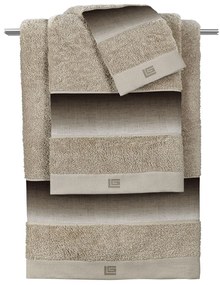 Πετσέτες Μπάνιου (Σετ 3τμχ) Guy Laroche Mykonos Beige 500gsm